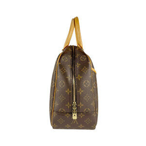 Louis Vuitton Canvas Monogram Deauville Handbag Brown